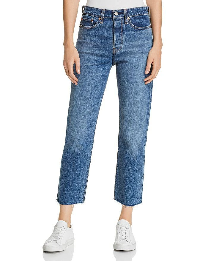 商品Levi's|Wedgie Crop 直筒牛仔裤,价格¥218,第1张图片