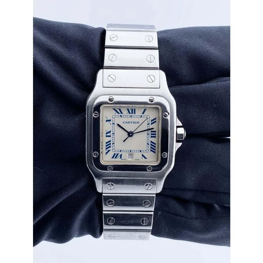 商品[二手商品] Cartier|Pre-owned Cartier Santos Galbee Quartz Mens Watch 987901,价格¥23693,第2张图片详细描述