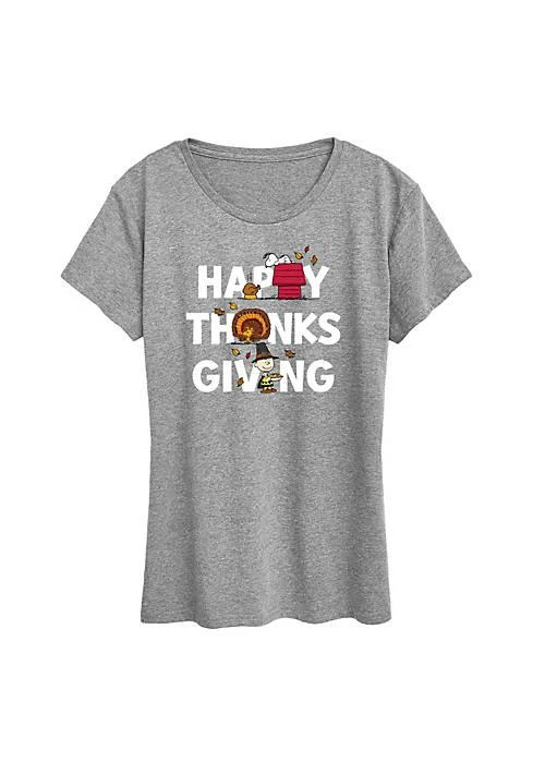 商品Peanuts|Happy Thanksgiving Icons Tee,价格¥240,第1张图片