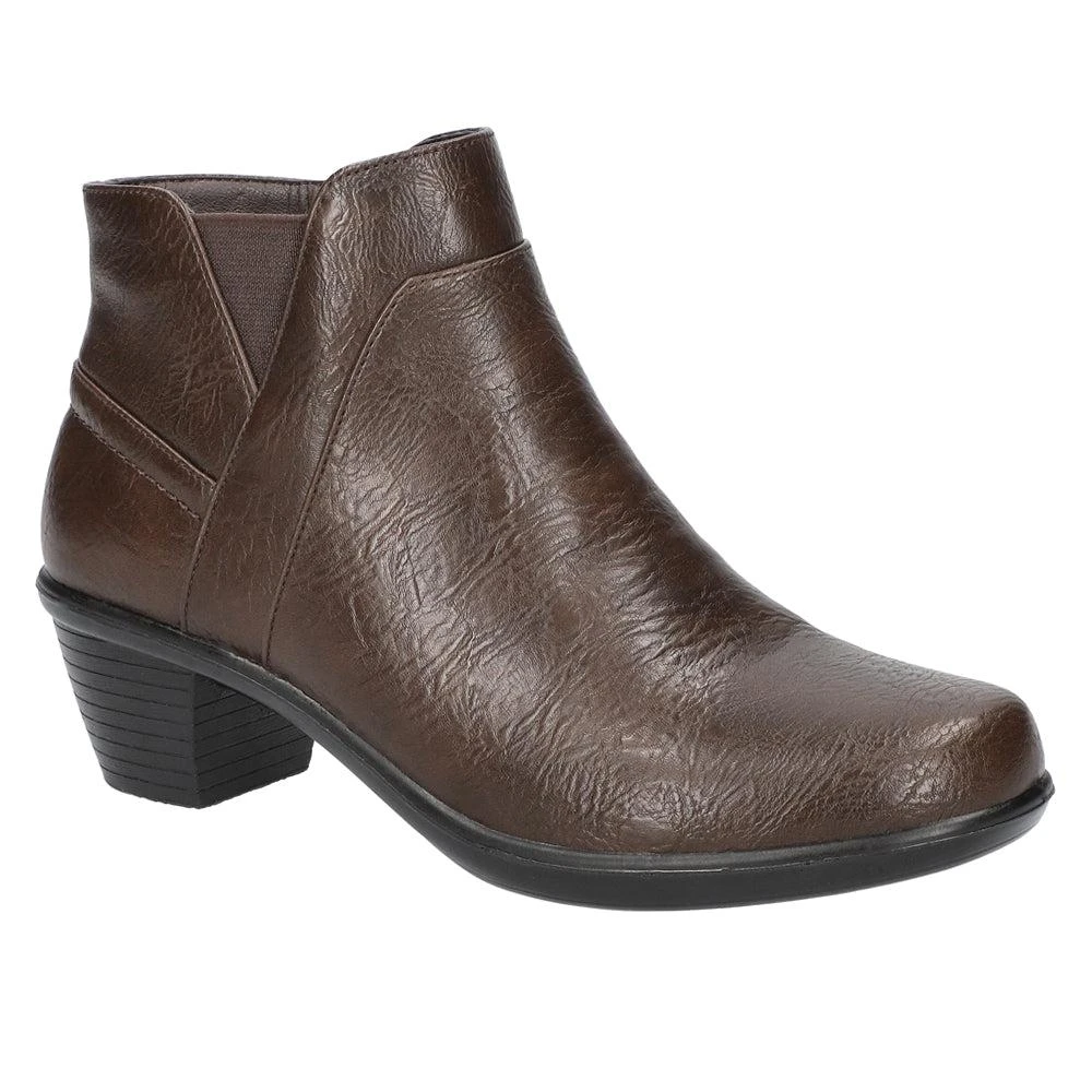 商品Easy Street|Mindy Zippered Round Toe Booties,价格¥484,第2张图片详细描述