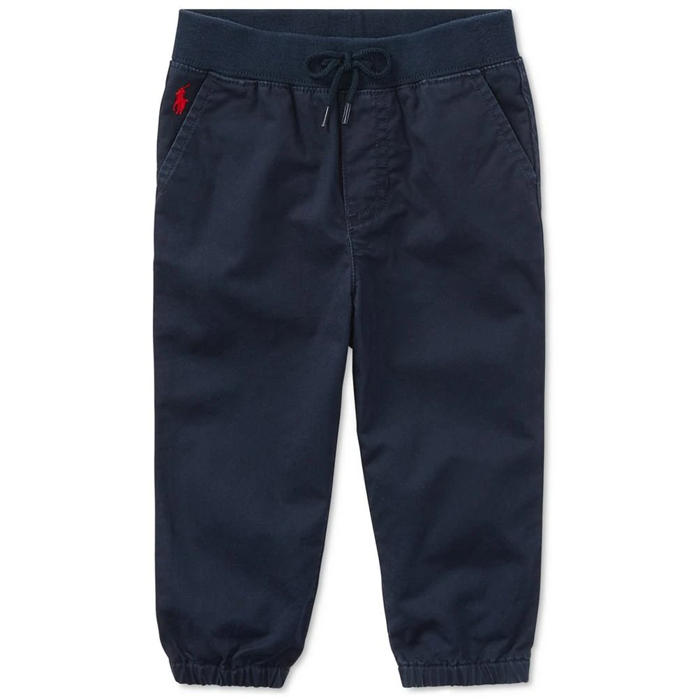 商品Ralph Lauren|Ralph Lauren Baby Boys Twill Pants,价格¥132,第1张图片
