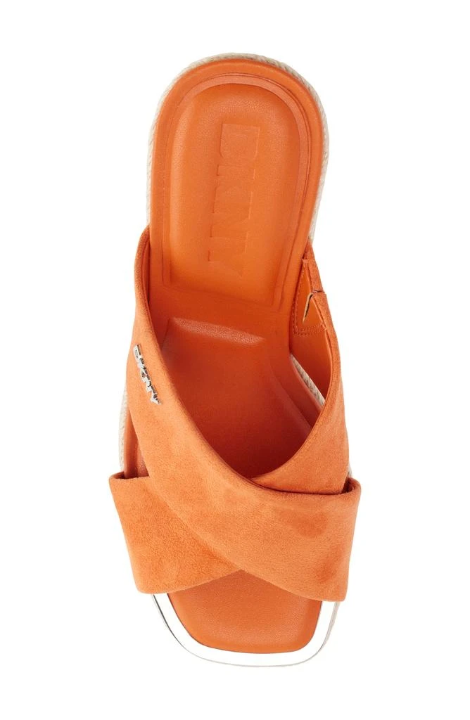 商品DKNY|Maryn Espadrille Wedge Platform Sandal,价格¥162,第4张图片详细描述