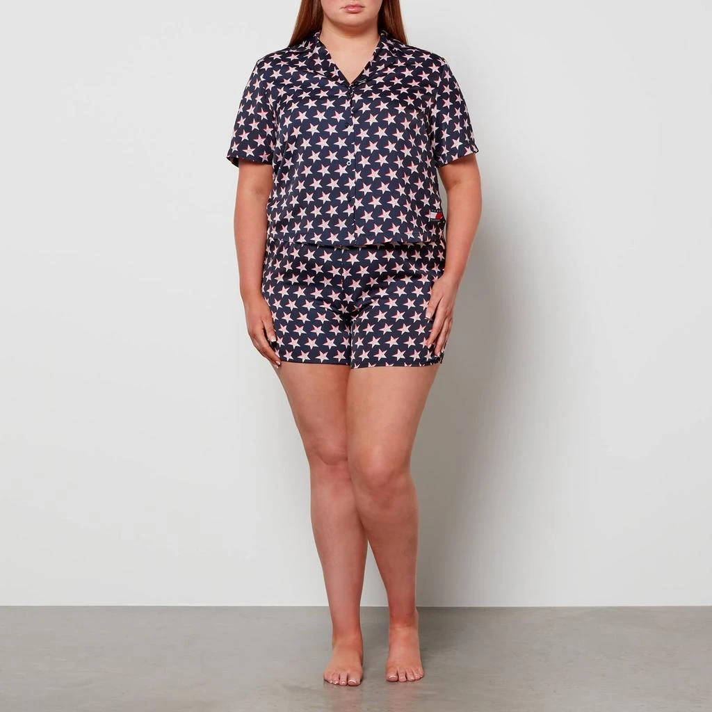 商品Tommy Hilfiger|Tommy Hilfiger Women's Star Lace PJ Shirt Curve - Offset Star,价格¥164,第3张图片详细描述