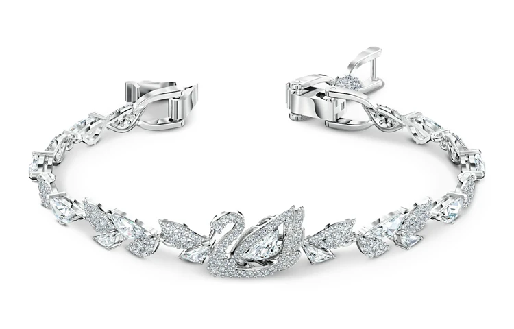 商品[国内直发] Swarovski|施华洛世奇 Dancing Swan 天鹅镀铑 镀铑 手链 女款 白色,价格¥5312,第8张图片详细描述