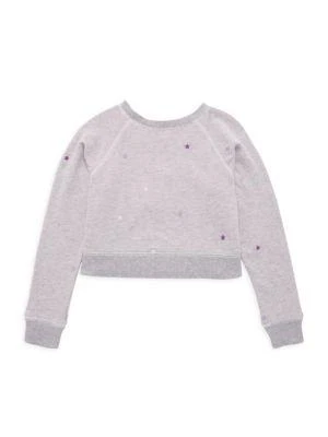 商品Splendid|Girl's Star Embroidered Sweatshirt,价格¥121,第2张图片详细描述