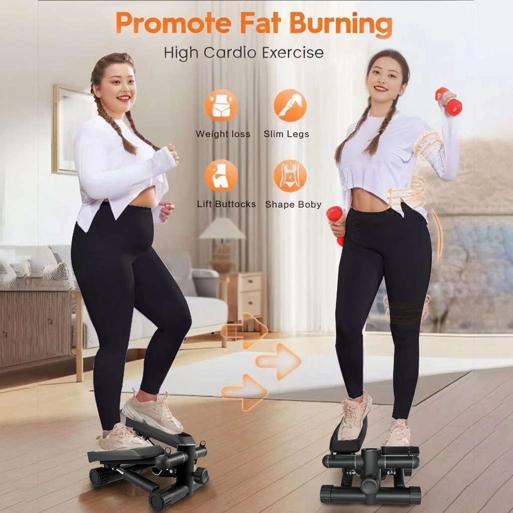 商品Streamdale Furniture|Streamdale Silent Stair Stepper for Fat Burning and Leg Toning,价格¥459,第4张图片详细描述