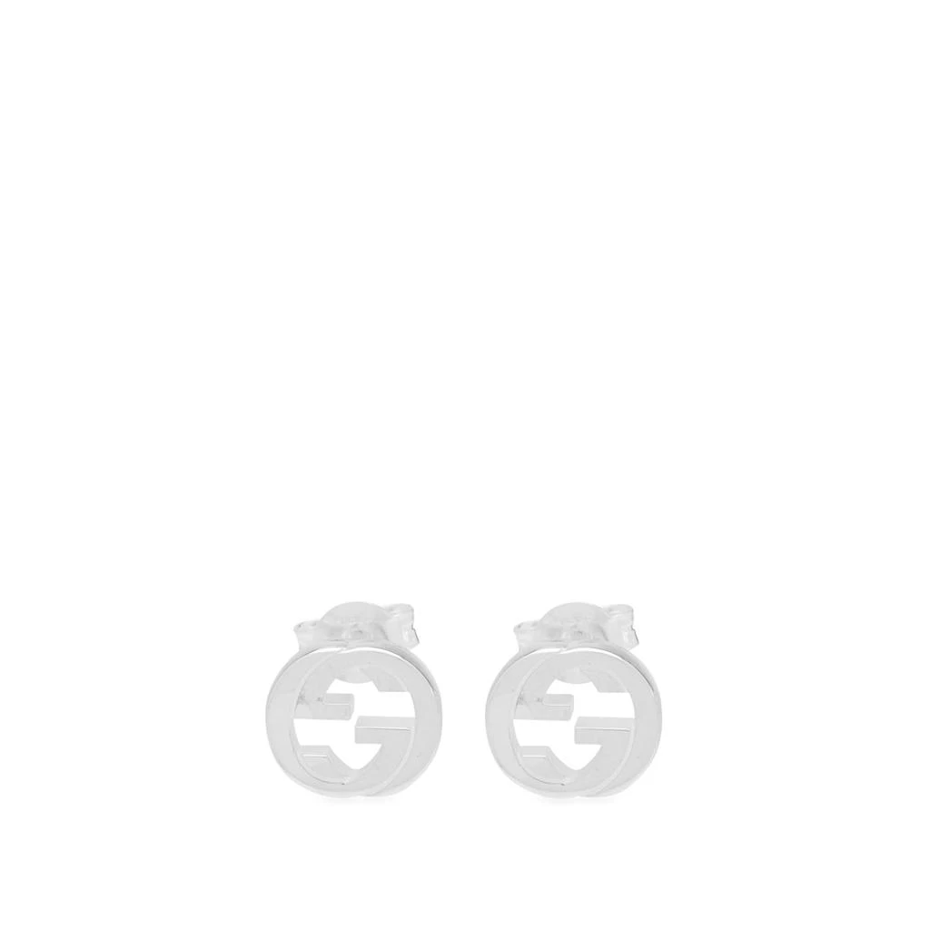 商品Gucci|Gucci Jewellery Gucci Interlocking G Earrings,价格¥1934,第1张图片