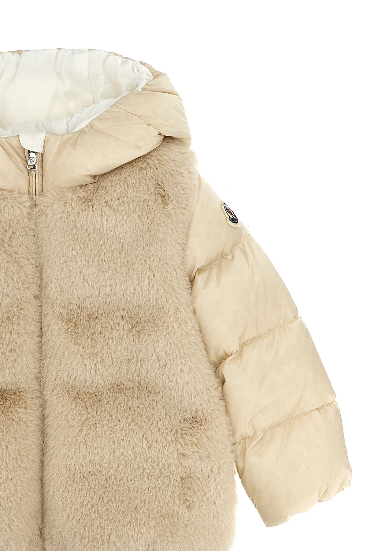 商品【商品预售7天】 Moncler|Moncler 男童羽绒服 J29511A00037595FE20N 米白色,价格¥2223,第4张图片详细描述