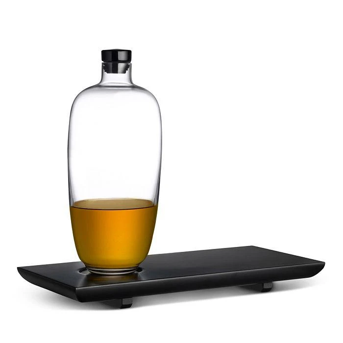 商品Nude Glass|Malt Whiskey Bottle Tall with Wooden Tray,价格¥1363,第3张图片详细描述