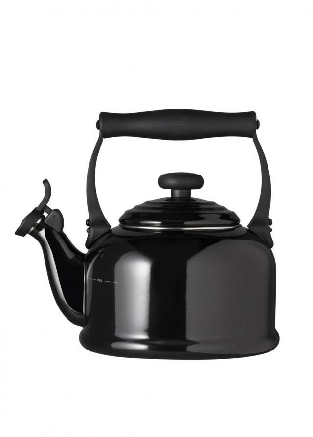 商品Le Creuset|Tradational kettle with fixed whistle 2...1l black,价格¥846,第1张图片