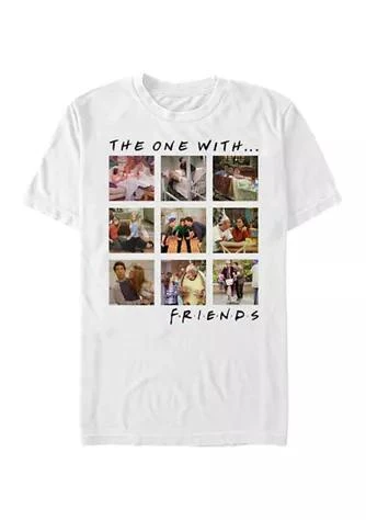 商品Friends|Friends Episode Box Up Graphic Short Sleeve T Shirt,价格¥189,第1张图片