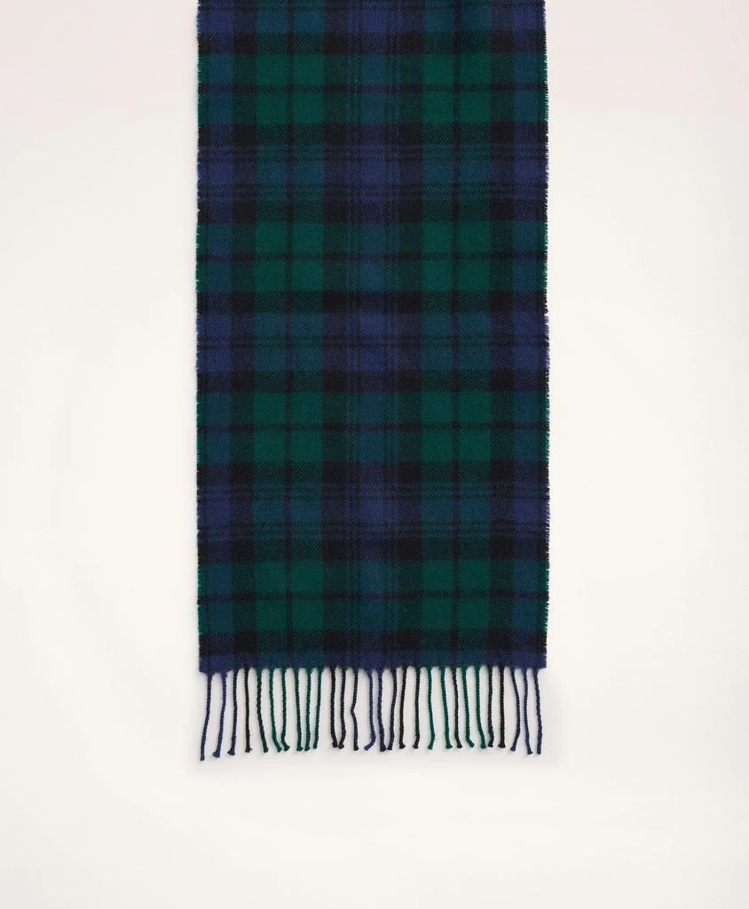 商品Brooks Brothers|Lambswool Black Watch Tartan Scarf,价格¥1025,第2张图片详细描述