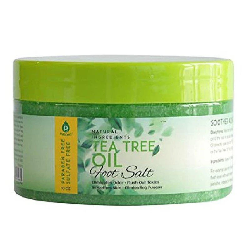 商品PURSONIC|Tea Tree Oil Foot Salt 10 Oz,价格¥136,第1张图片