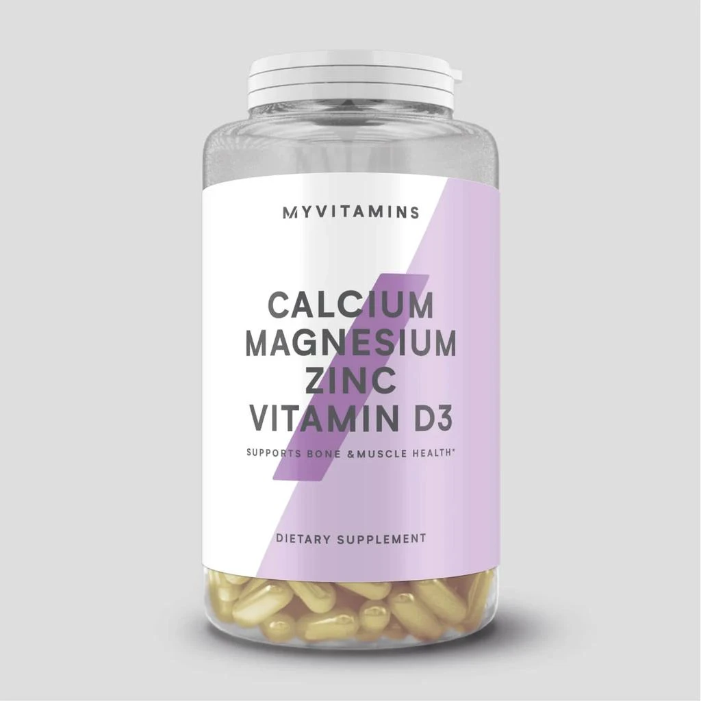 商品Myprotein|Calcium, Magnesium, Zinc & Vitamin D3 Softgels,价格¥146,第1张图片详细描述