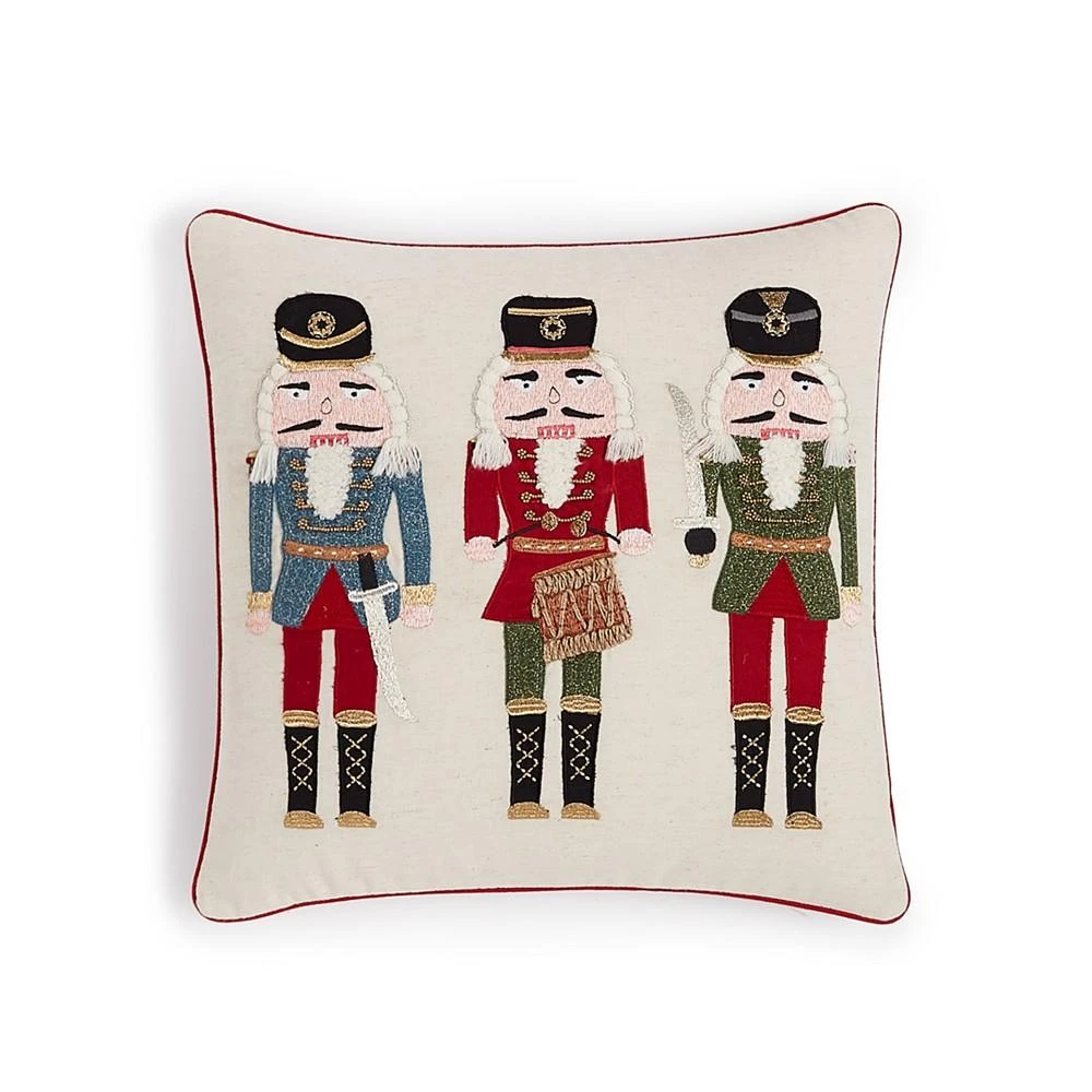 商品Martha Stewart|Nutcracker Holiday Decorative Pillow, 14" x 22", Created For Macy's,价格¥209,第1张图片