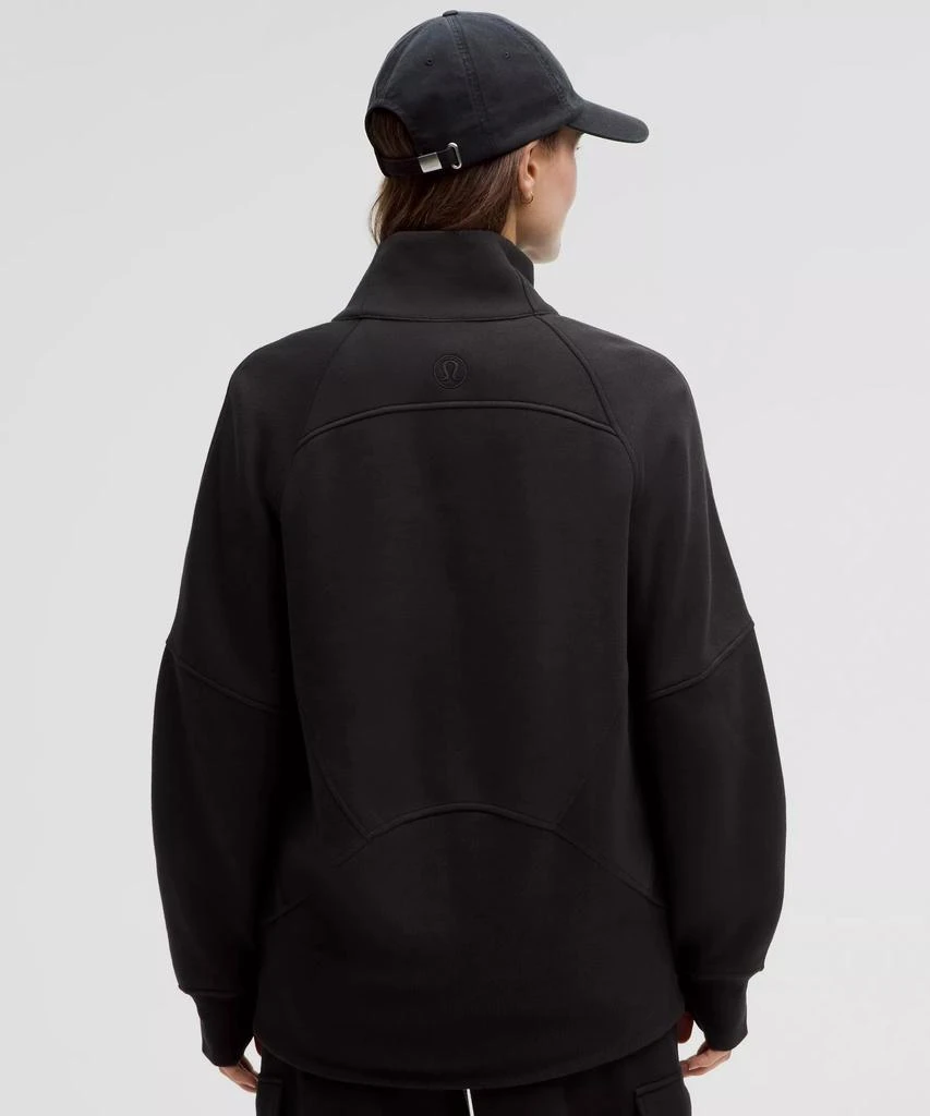 Scuba Oversized Funnel-Neck Half Zip *Long 商品