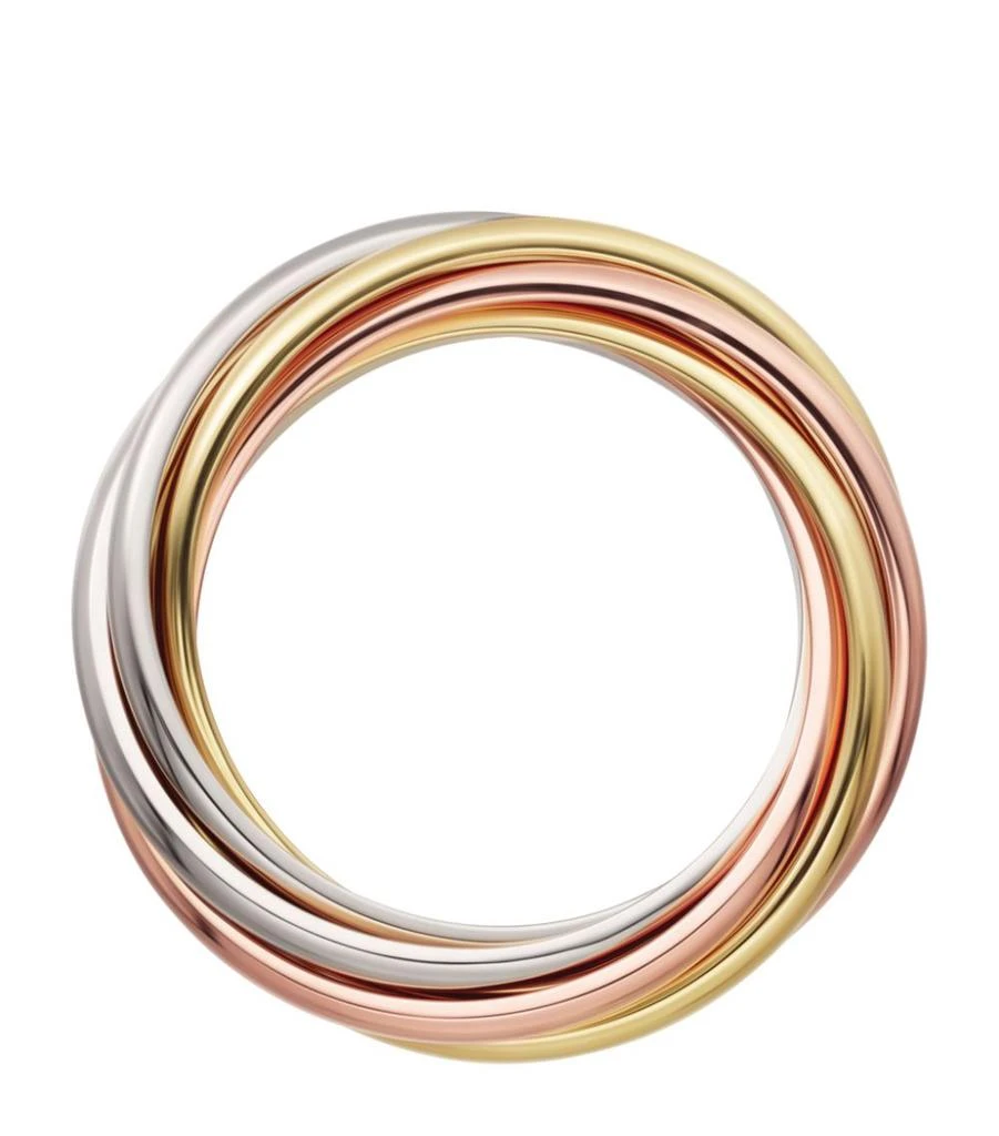 商品Cartier|White, Yellow and Rose Gold Trinity Ring,价格¥19335,第2张图片详细描述