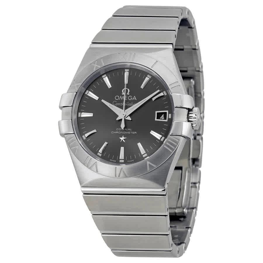 商品Omega|Constellation Automatic Grey Dial Stainless Steel Men's Watch 123.10.35.20.06.001,价格¥21709,第1张图片