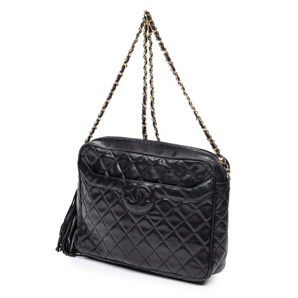 商品[二手商品] Chanel|CC Front Pocket Tassel Camera Bag,价格¥24745,第4张图片详细描述