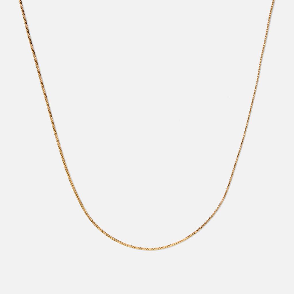 商品Crystal Haze|Crystal Haze Women's Box Chain - 40cm - Gold,价格¥296,第4张图片详细描述