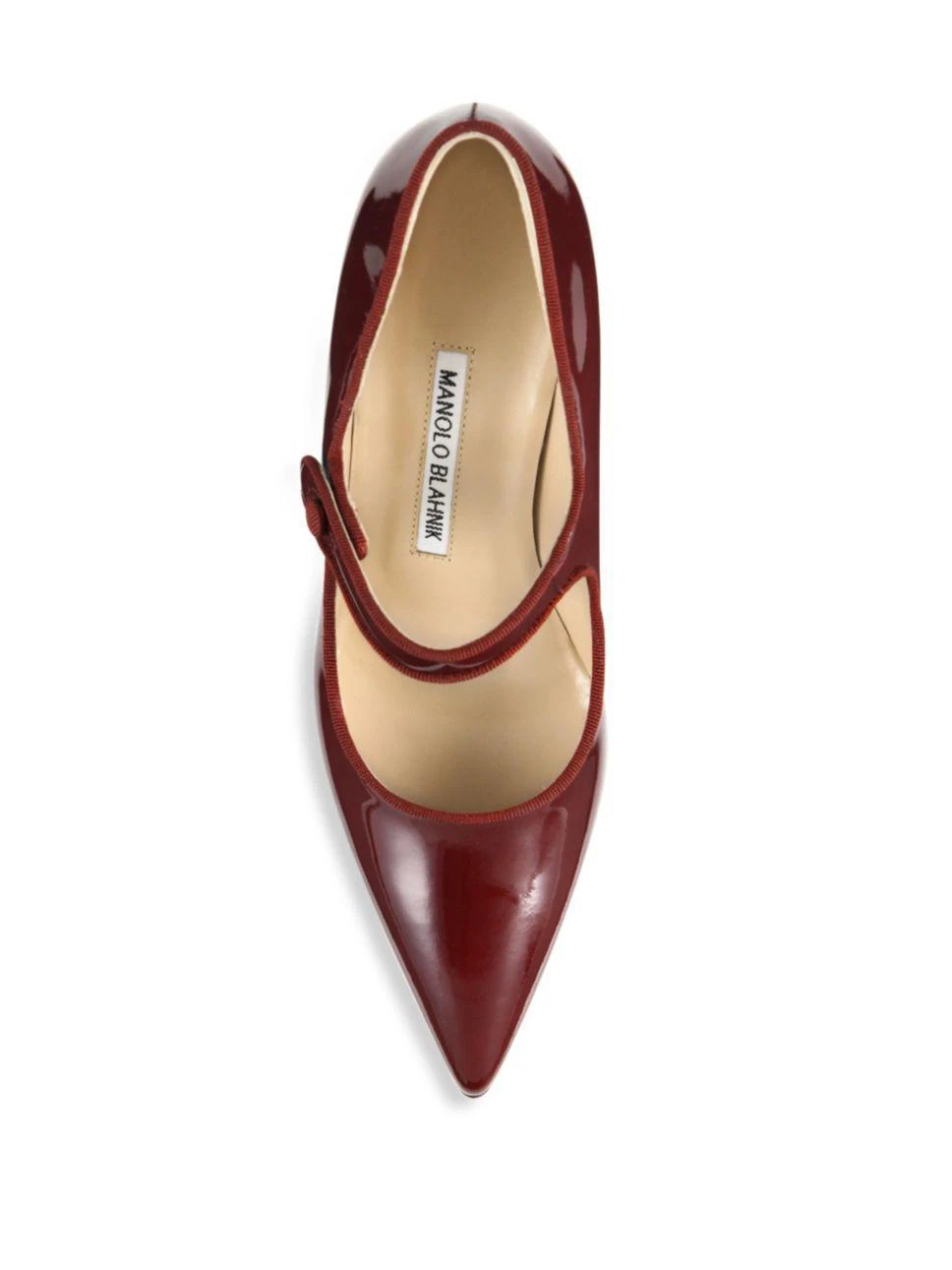 商品Manolo Blahnik|Campari 一字带尖头高跟鞋,价格¥2200,第4张图片详细描述