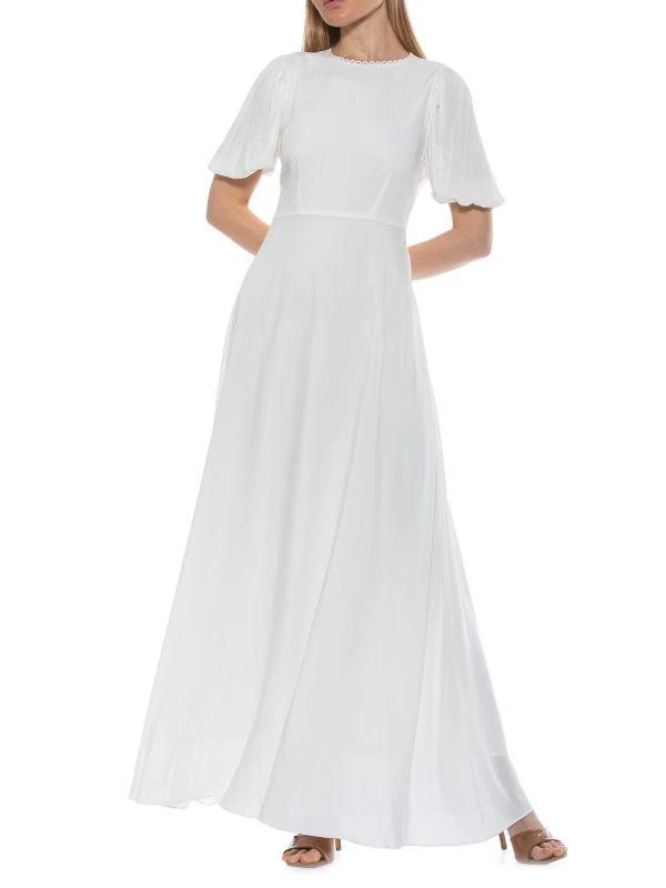 商品ALEXIA ADMOR|Cutout Fit & Flare Maxi Dress,价格¥676,第1张图片