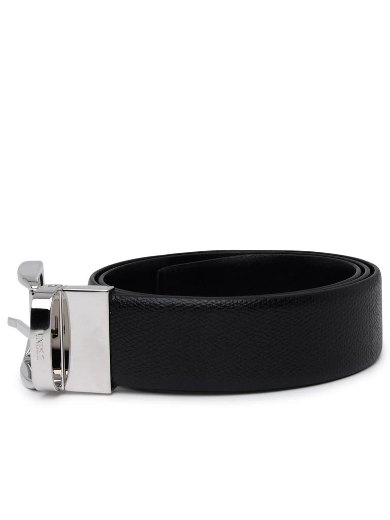 商品Zegna|Zegna Logo Detailed Reversible Buckle Belt,价格¥3395,第3张图片详细描述