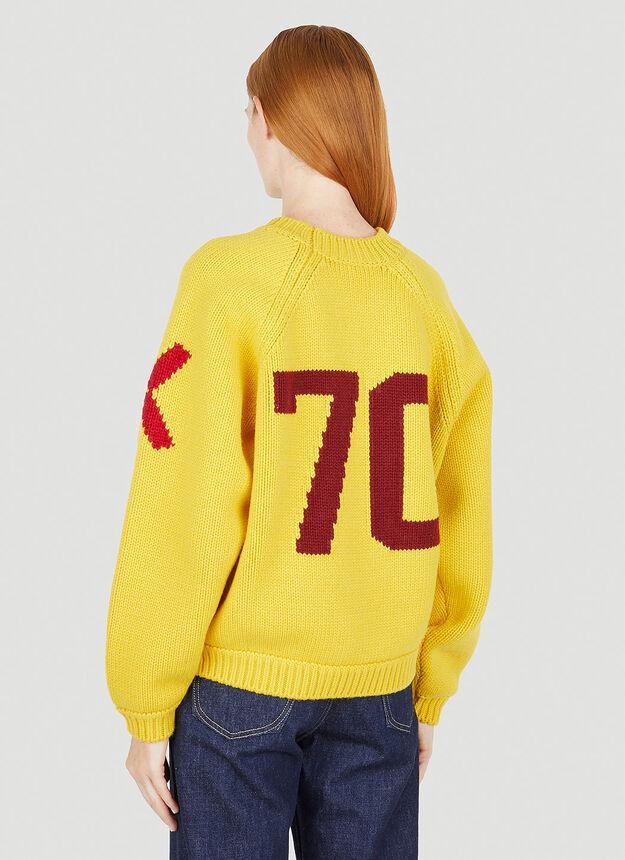 商品Kenzo|Graphic Comfort Sweater in Yellow,价格¥2355,第6张图片详细描述