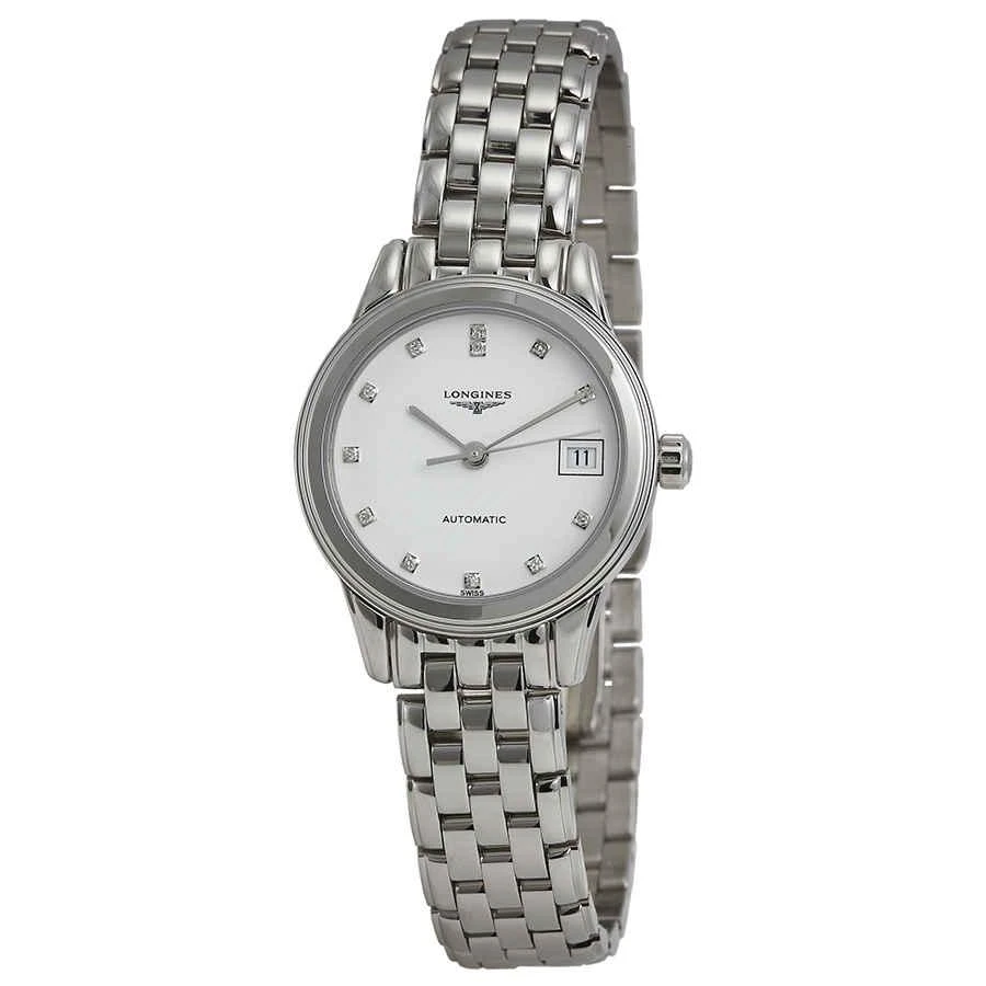 商品Longines|Flagship Automatic Diamond Ladies Watch L4.274.4.27.6,价格¥10189,第1张图片