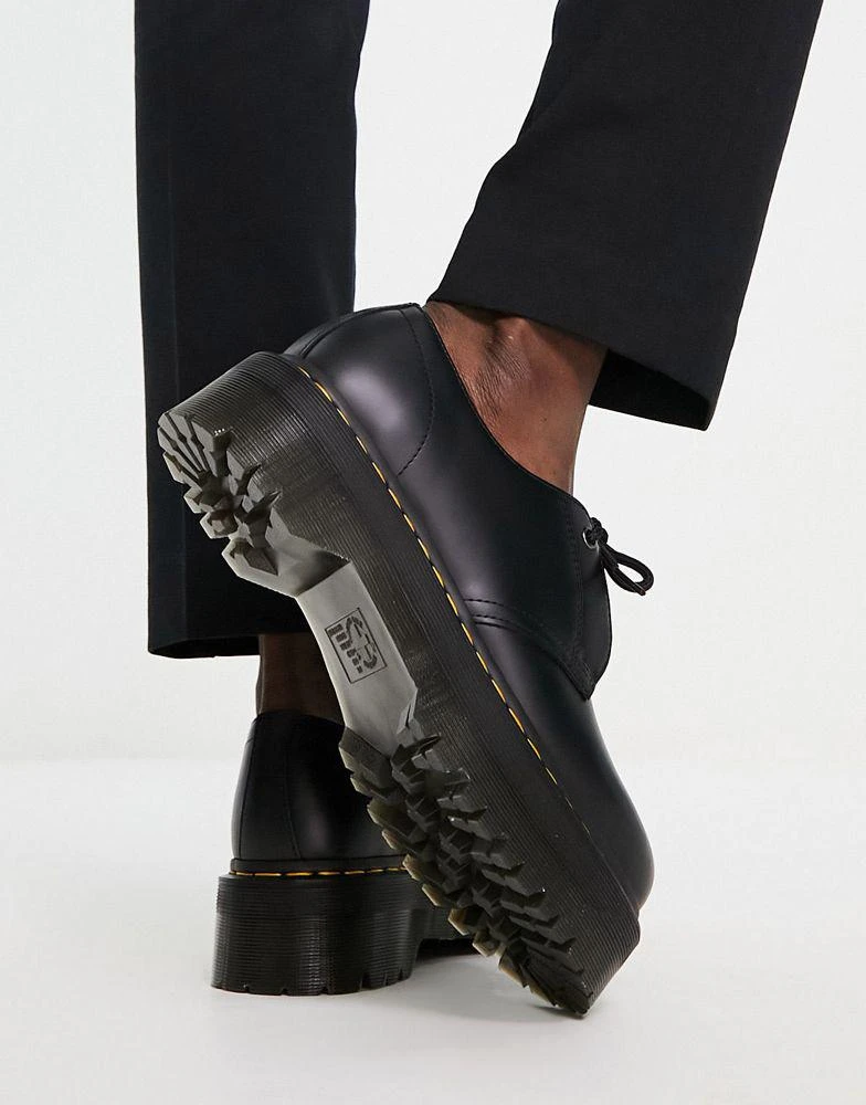 商品Dr. Martens|Dr Martens Jarrick Lo 3 Tie Shoes Black Smooth,价格¥1049,第2张图片详细描述