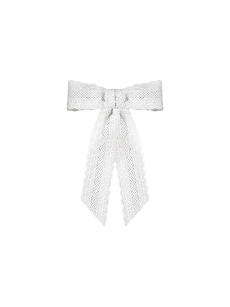 商品Jennifer Behr|Eyelet Bow Barette,价格¥702,第1张图片