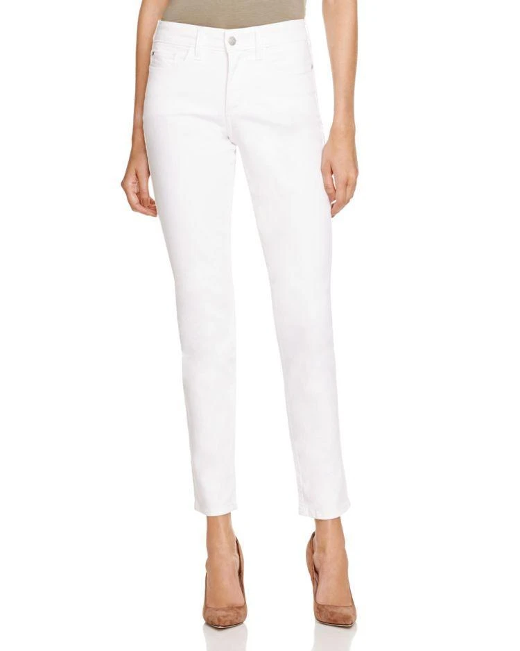 商品NYDJ|Clarissa Ankle Skinny Jeans in Optic White,价格¥618,第1张图片