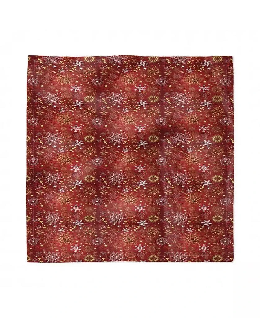 商品Ambesonne|Christmas Set of 4 Napkins, 18" x 18",价格¥209,第2张图片详细描述