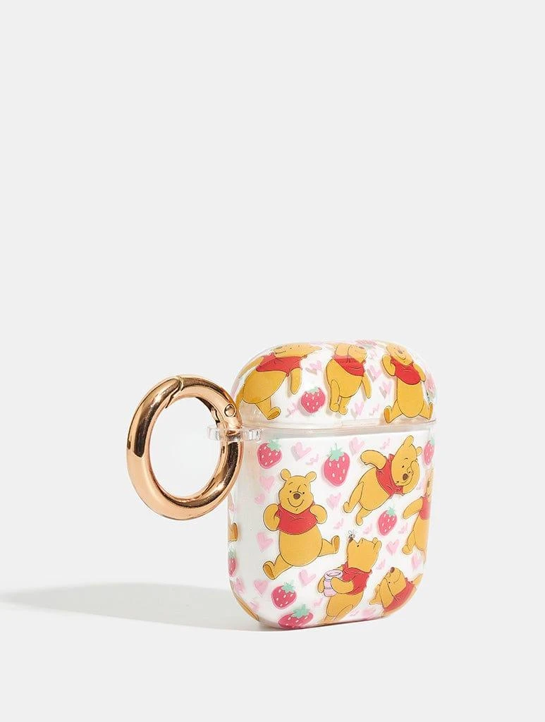 商品Skinnydip London|Disney Winnie The Pooh Strawberry AirPods Case,价格¥153,第4张图片详细描述