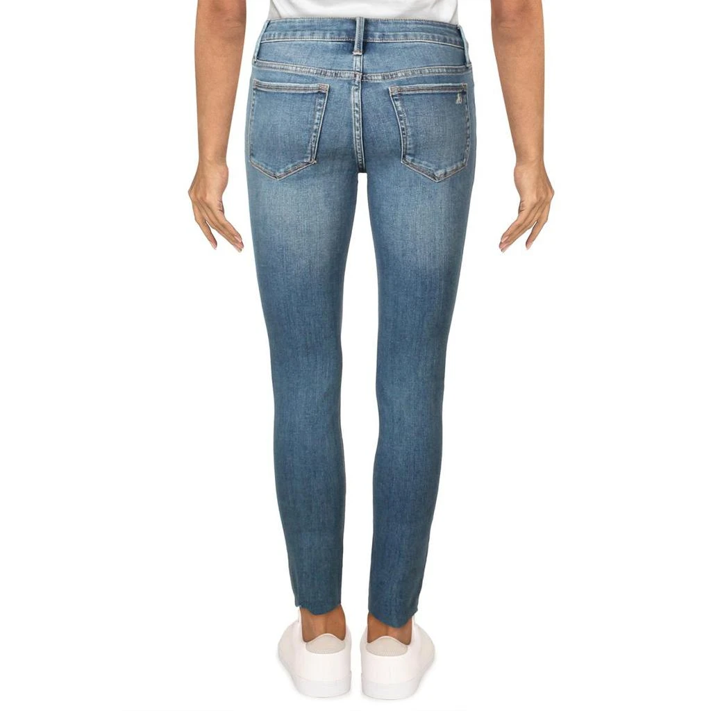 商品Sam Edelman|Sam Edelman Womens The Kitten Mid Rise Skinny Ankle Jeans,价格¥52,第2张图片详细描述