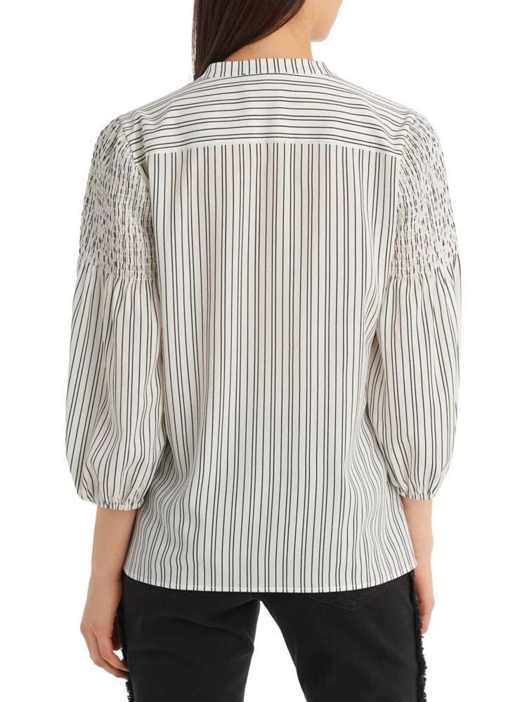 商品Karl Lagerfeld Paris|Striped Smock Blouse,价格¥338,第2张图片详细描述