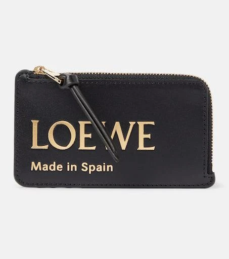 商品Loewe|Logo皮革零钱小袋,价格¥3850,第1张图片