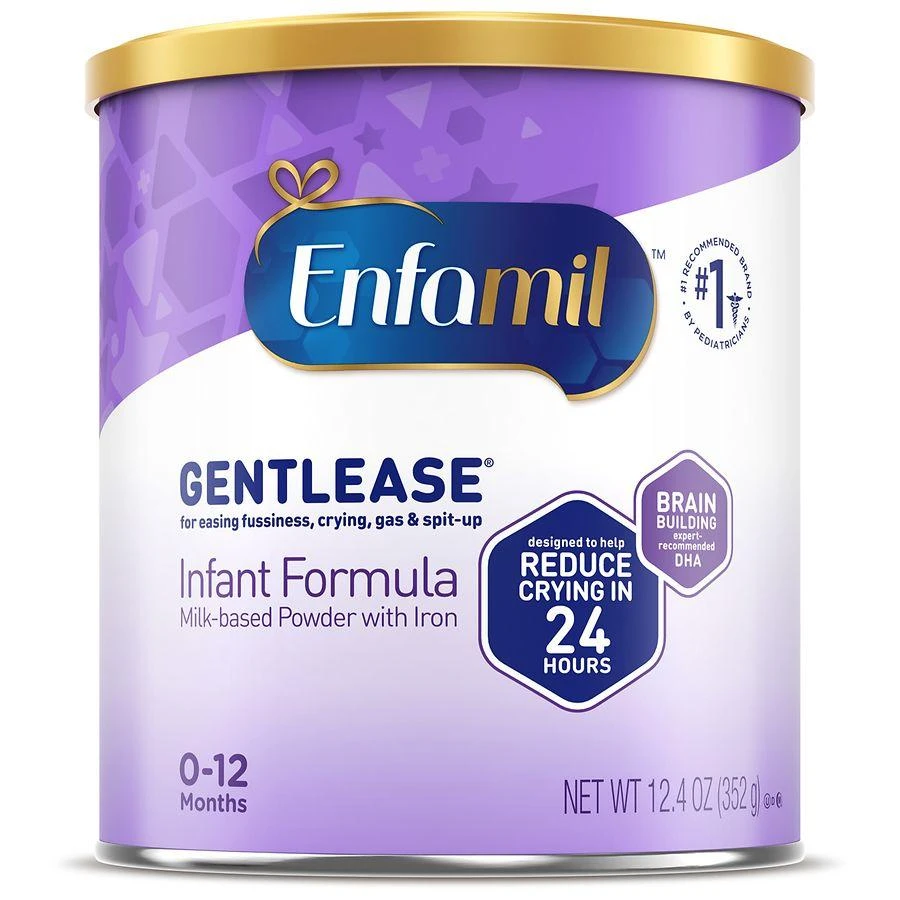 商品Enfamil|Gentlease 亲舒初生婴儿舒缓消化不适防胀气特配奶粉1段 352g,价格¥174,第1张图片