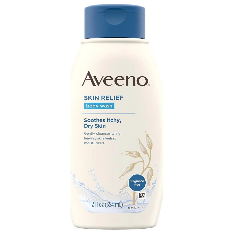 商品Aveeno|Skin Relief Fragrance-Free Body Wash Fragrance-Free,价格¥61,第1张图片