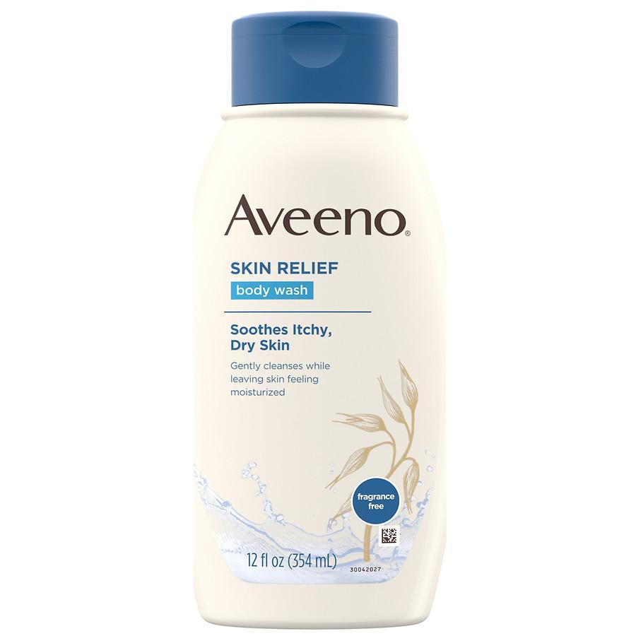 商品Aveeno|Skin Relief Fragrance-Free Body Wash Fragrance-Free,价格¥54,第1张图片