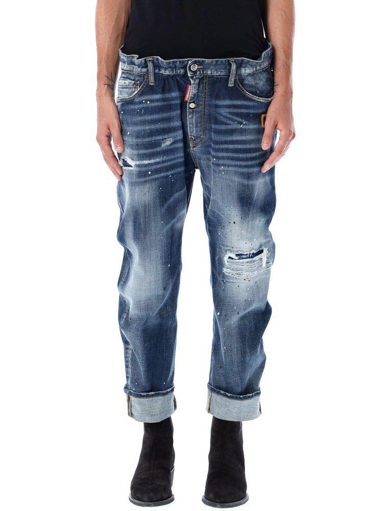商品DSQUARED2|Dsquared2 Medium Hiking Wash Cool Guy Jeans,价格¥3913-¥4583,第1张图片