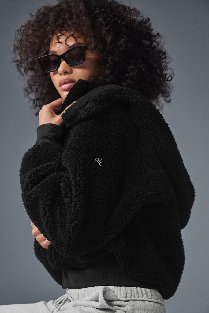 Foxy Sherpa Jacket - Ivory | Alo Yoga