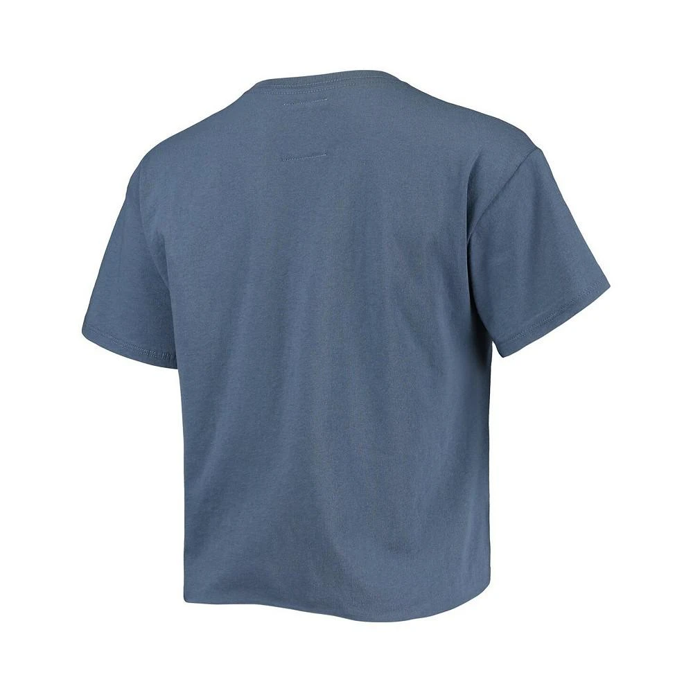 商品League Collegiate Wear|Women's Navy Penn State Nittany Lions Classic Clothesline Crop Top,价格¥102,第3张图片详细描述