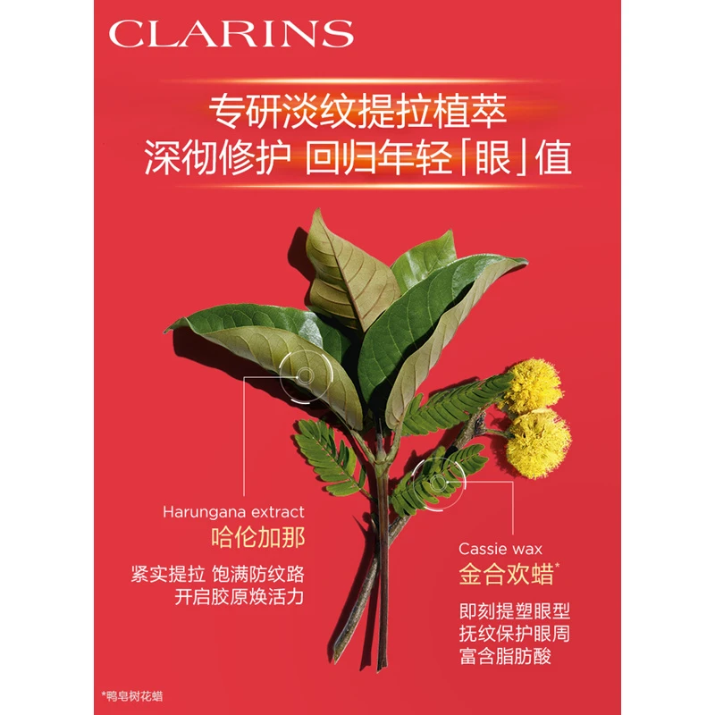 Clarins娇韵诗「超速眼霜」多维密集提拉眼霜15ml 新品 商品