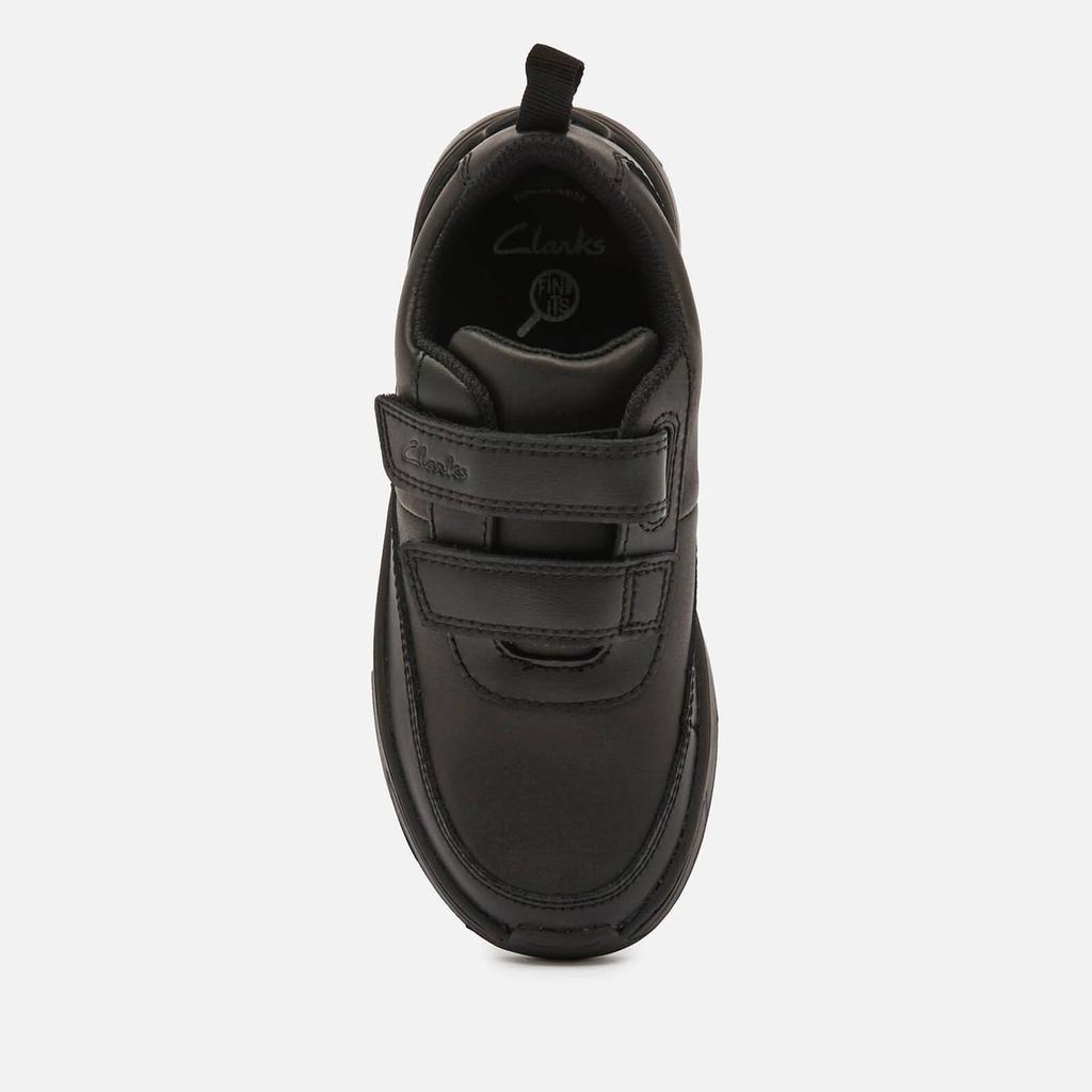 Clarks Vibrant Glow Kids' School Shoes - Black Leather商品第3张图片规格展示