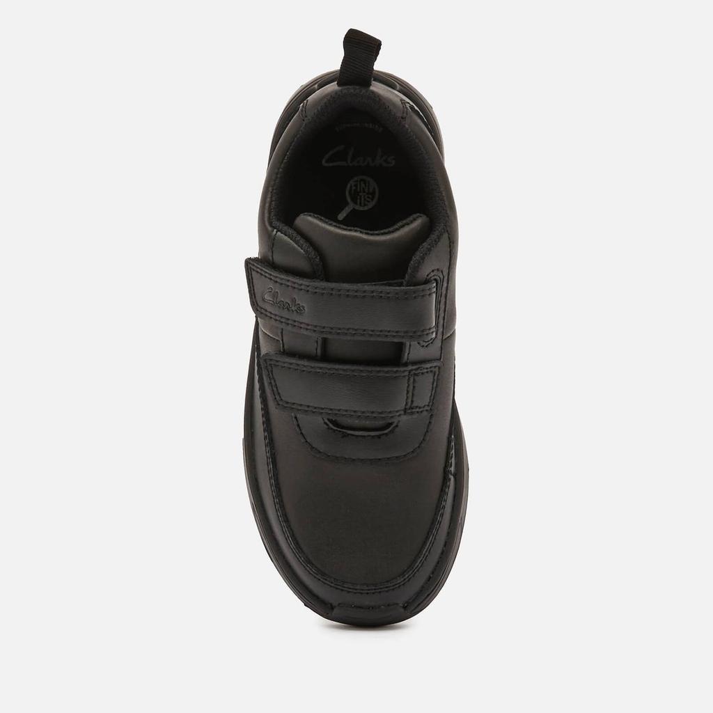 商品Clarks|Clarks Vibrant Glow Kids' School Shoes - Black Leather,价格¥407,第5张图片详细描述