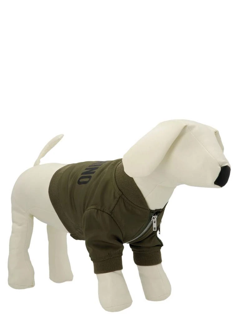 商品Moschino|Moschino Pets Capsule Bomber Jacket Pets Accesories Green,价格¥750,第3张图片详细描述