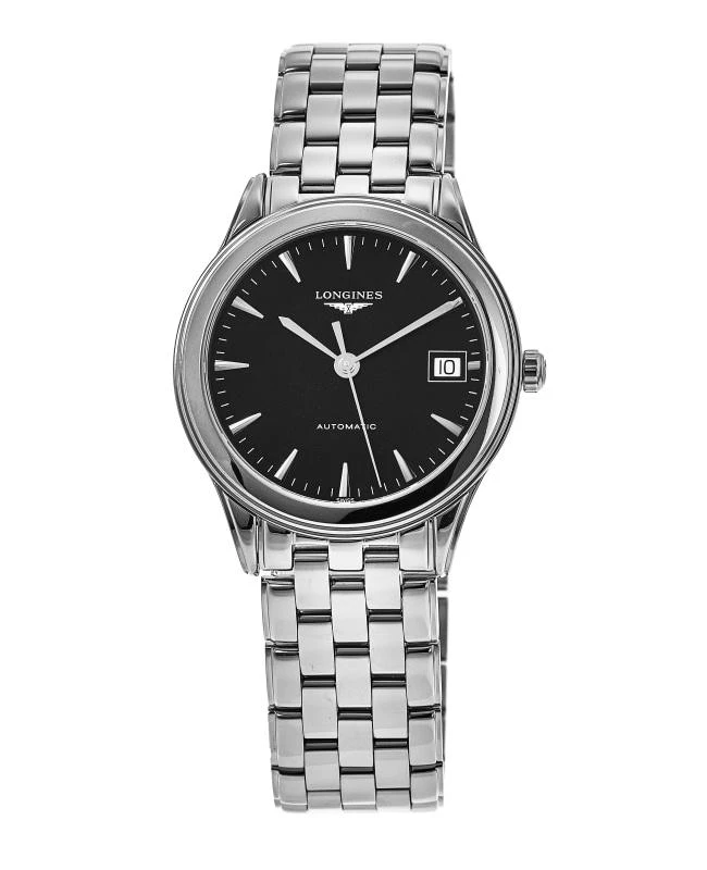 商品Longines|Longines Flagship Automatic Black Dial Steel   Unisex Watch L4.774.4.52.6,价格¥6191,第1张图片