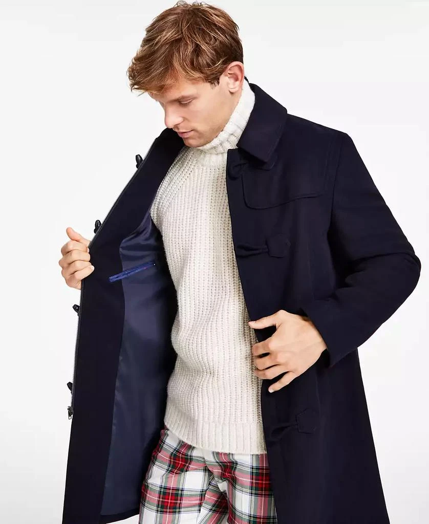 商品Tommy Hilfiger|Men's Modern-Fit Solid Overcoat,价格¥673,第4张图片详细描述