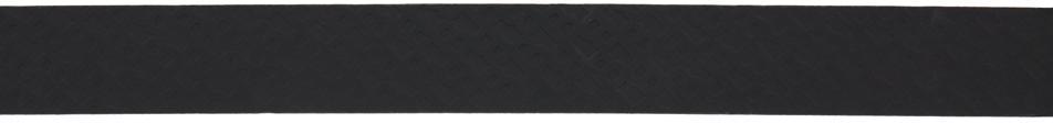 商品Hugo Boss|Black Embossed Leather Belt,价格¥719,第4张图片详细描述